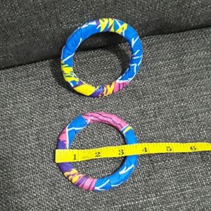 African print bracelet